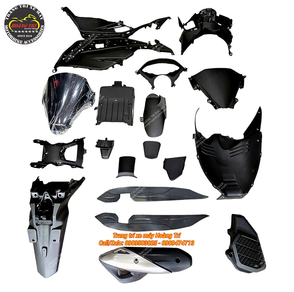 Dàn áo nhựa nhám cho xe PCX 2018