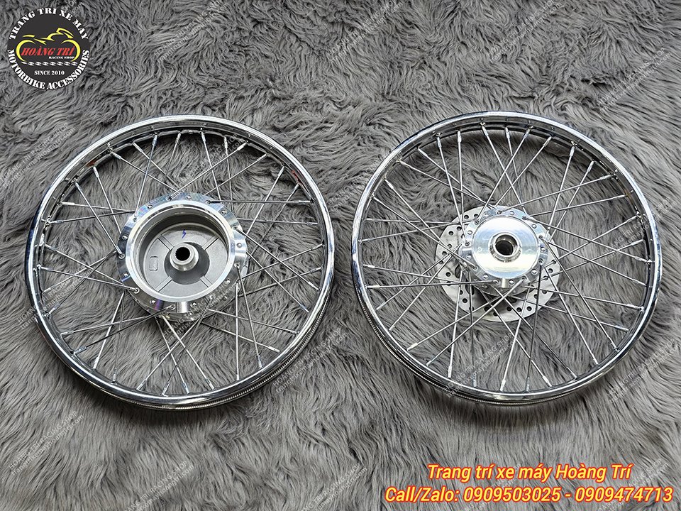Chống gỉ sét tối đa với bộ niềng căm Goshi cho xe Vision
