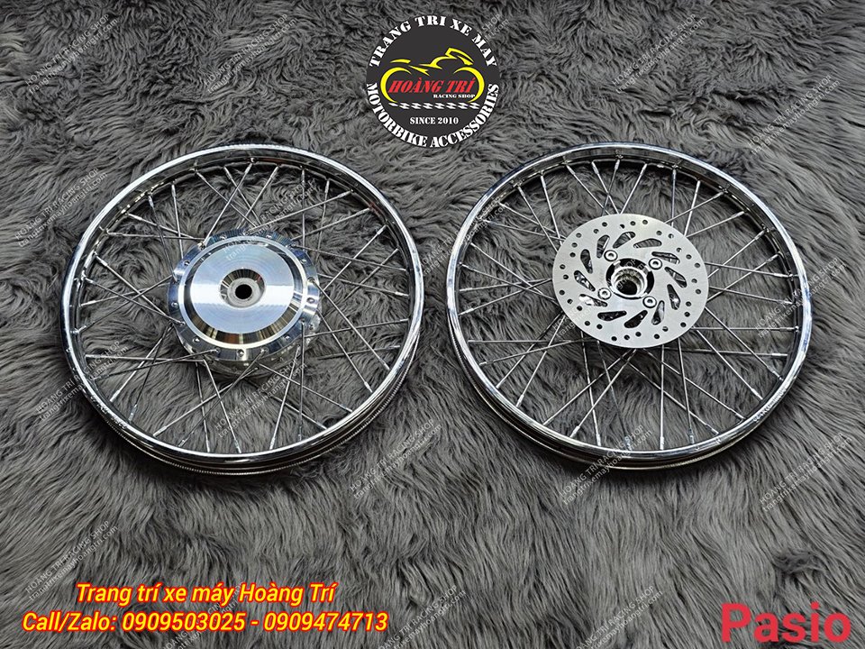 Trông cực chắc chắn với bộ căm Racing Boy