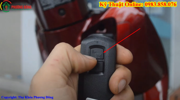 Ảnh: Cách bật tắt chức năng chống trộm báo động xe lead