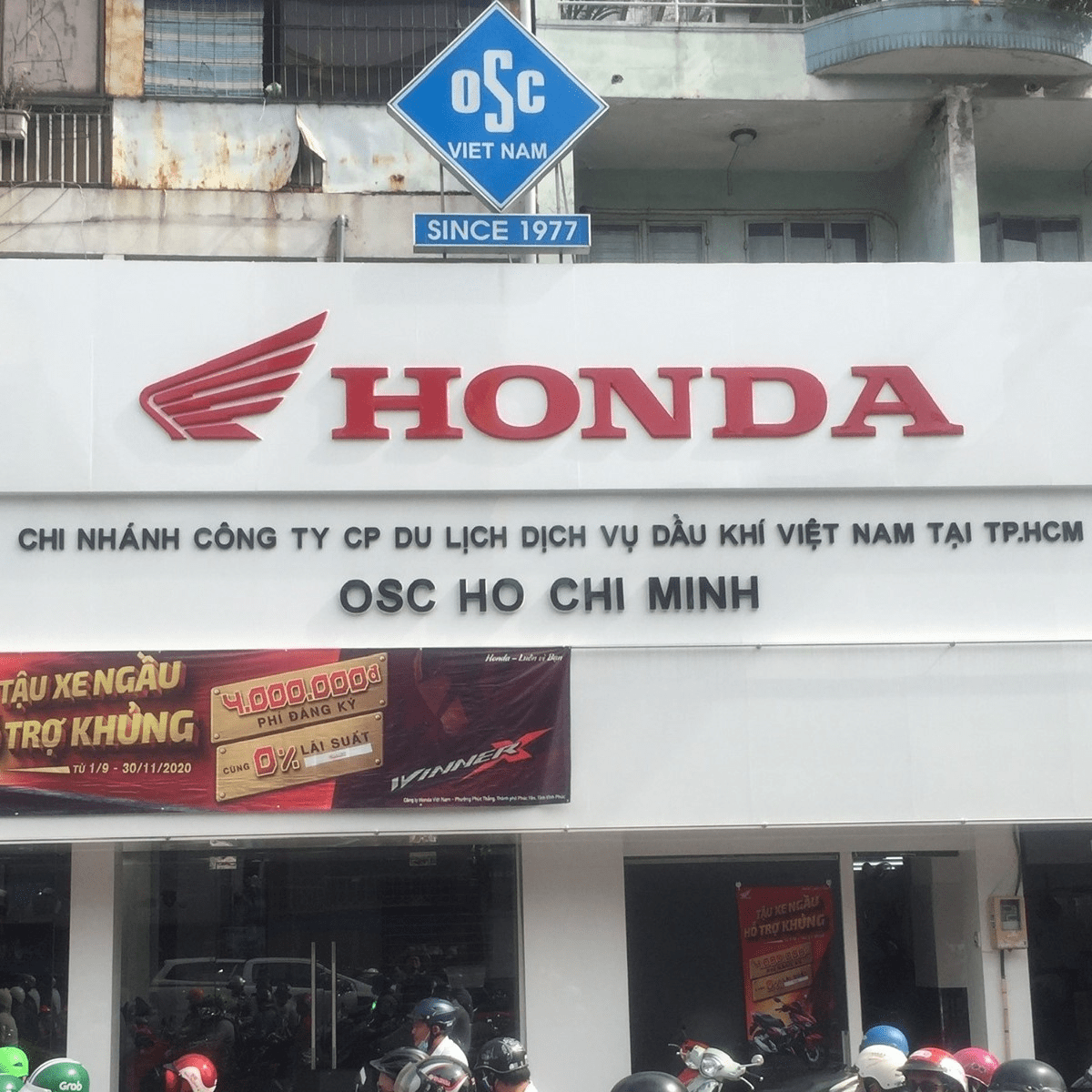 HEAD Honda OSC