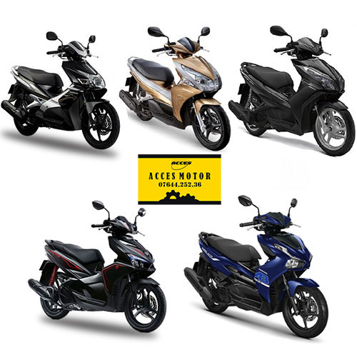 Các phiên bản dàn áo Honda AB 125
