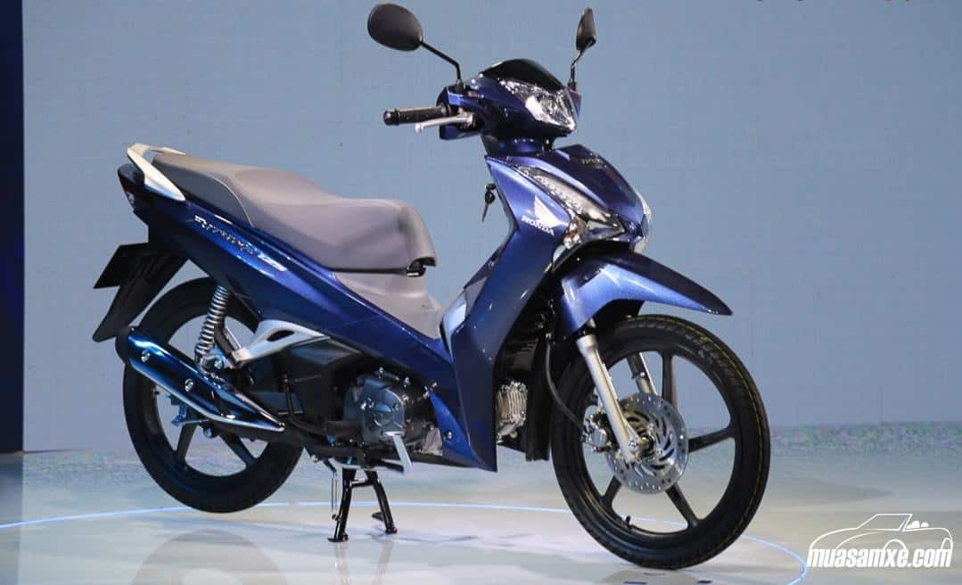 Honda Future màu xanh bạc 2020