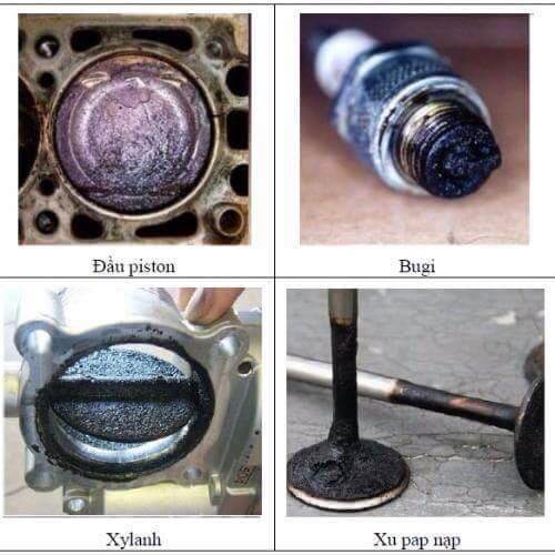 Dung dịch vệ sinh buồng đốt xe máy Honda