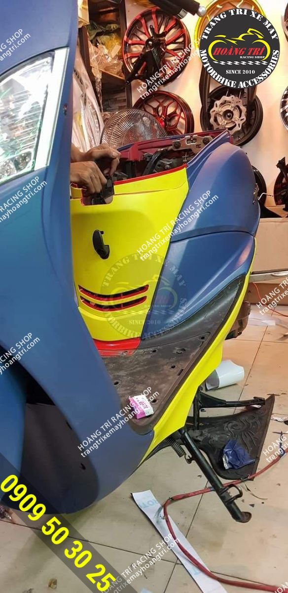 Hoàng Trí Racing Shop đã hoàn thành gần xong bản độ của xe Attila Elizabeth