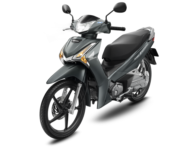 Honda Future 125 FI - Phiên bản Cao cấp (Phanh đĩa - vành đúc) - Trắng Đen