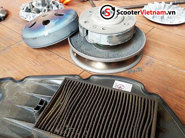 Khi nào nên thay nồi xe tay ga?