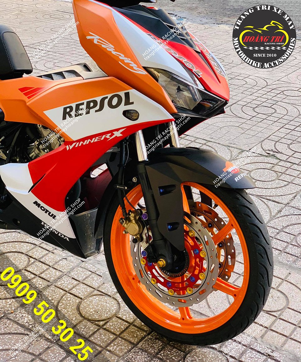 Thêm một xế cưng đến lắp combo 2 đĩa trước cho xế cưng của mình