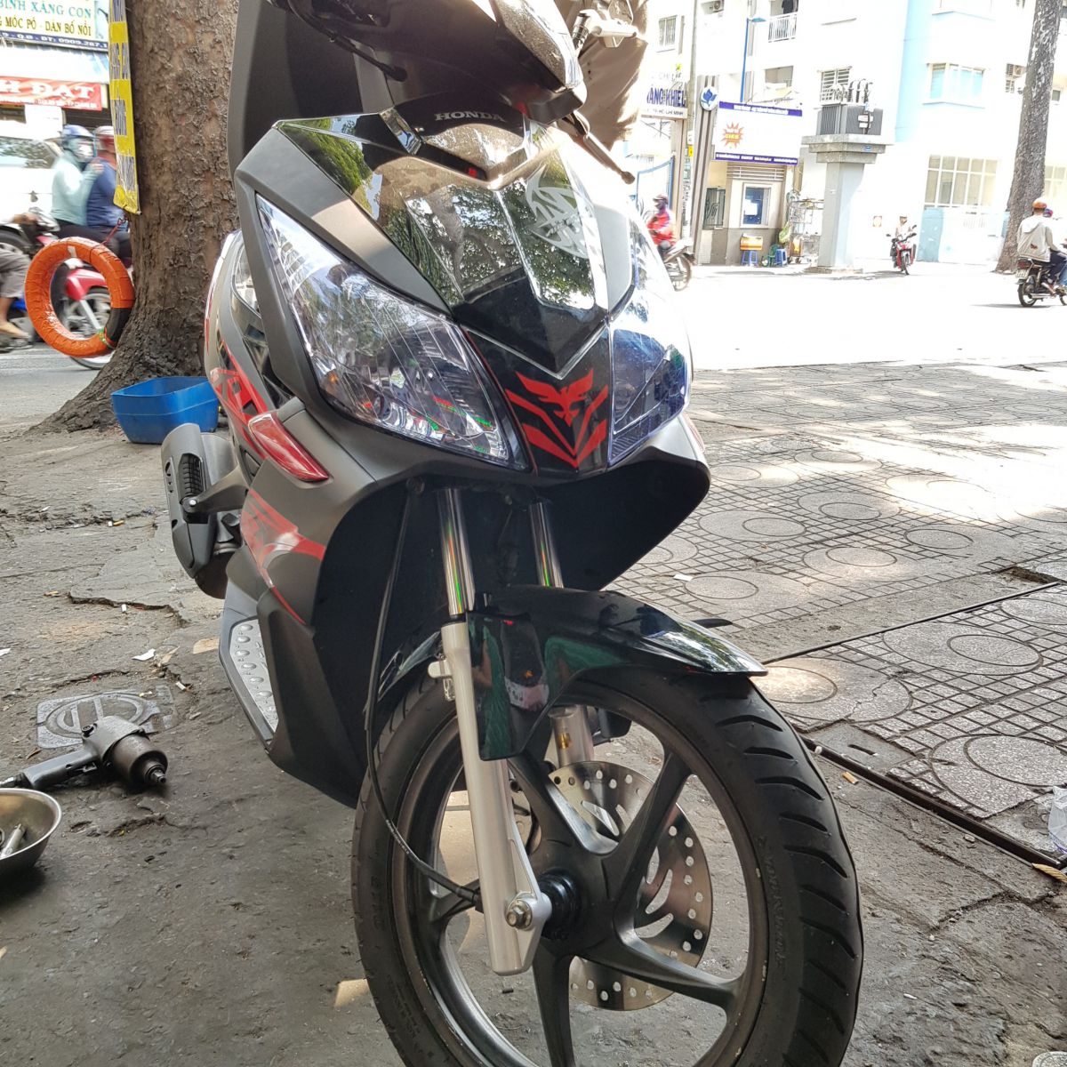 Phuoc-nhun-giam-xoc-truoc-Airblade-110-chinh-hang-Kaifa-21