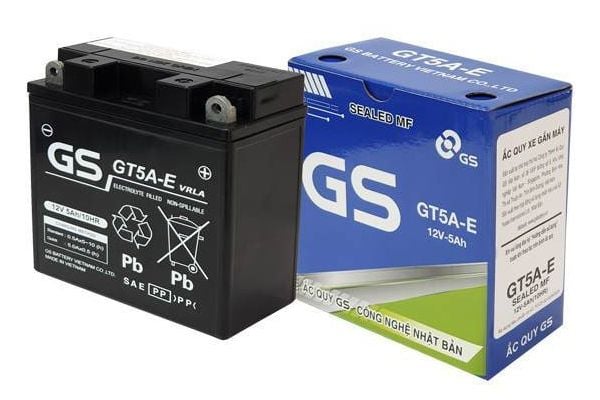 Thời gian sạc đầy bình ắc quy 12V-5Ah với dòng điện nạp vào 2A là 2,5 giờ