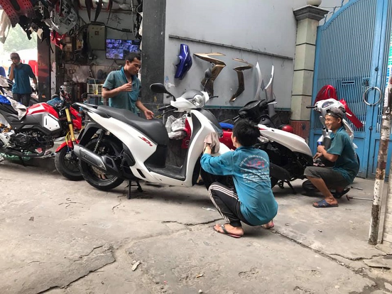 Mẫu sơn xe Vision