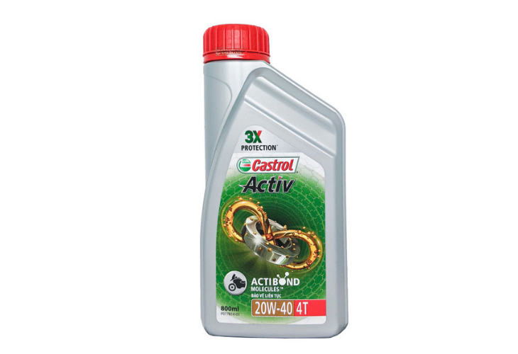 giá thay nhớt Castrol Activ cho xe số Honda