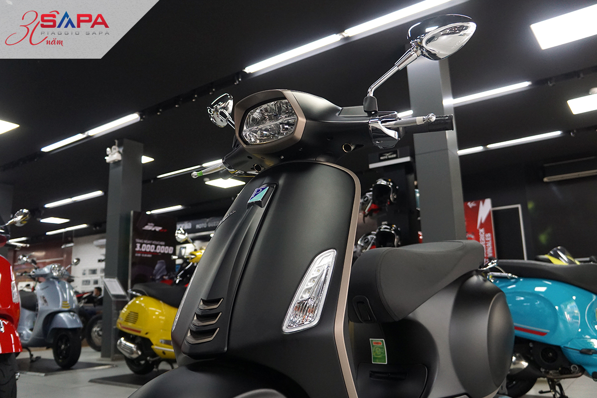 vespa sprint s tft 125 đen nhám