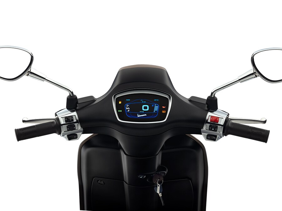 xe vespa sprint 125 đen nhám