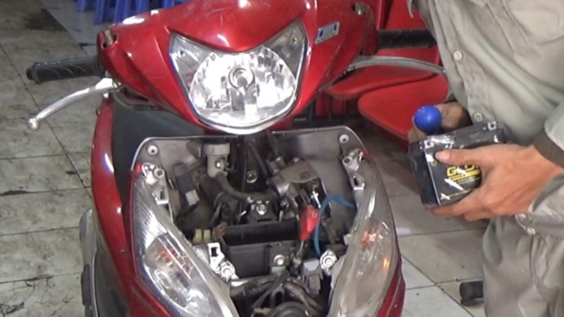 xe tay ga không đề được