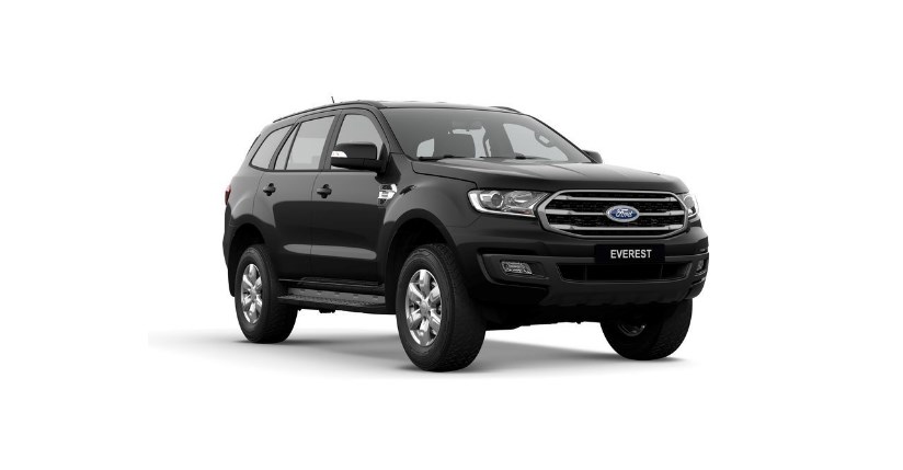 Ford Everest 2019 có 8 màu ngoại thất