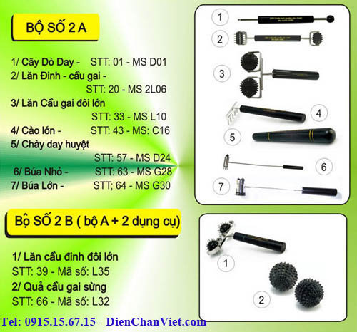 Dụng cụ diện chẩn dùng cá nhân và gia đình