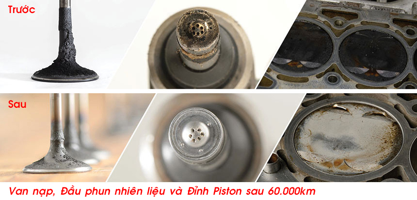 Dung dịch Bluechem Vệ sinh Hệ thống nhiên liệu Động cơ Xăng (Fuel System Cleaner) 250ml