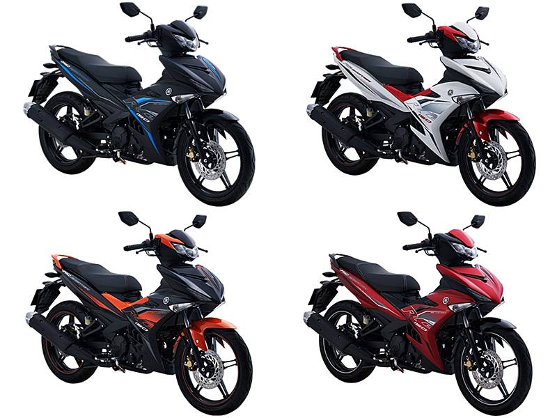 Các màu của Exciter phiên bản mới 2019