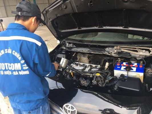 Phủ gầm xe - Garage ô tô TOTCOM