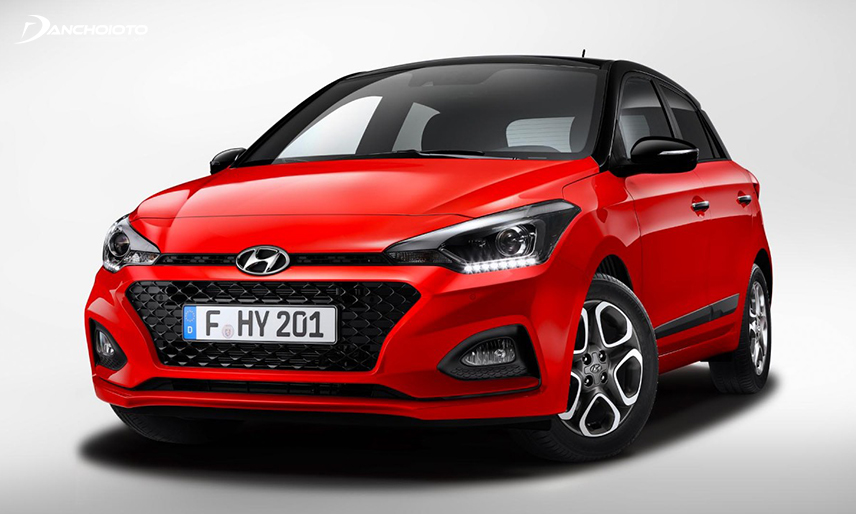 Vẻ thể thao thể hiện rõ nét qua bề ngoài i20 2019