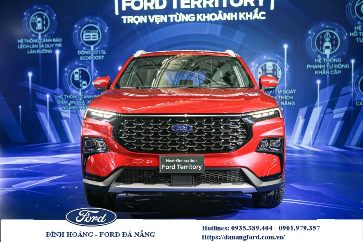 Hình Ảnh Ford Territory 2023 thế hệ mới tại Ford Đà Nẵng