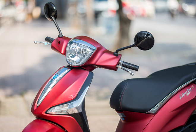 Liberty S 2019 có hệ thống chống trộm immobilizer. Hệ thống cảm biến nghiêng giúp động cơ sẽ tự động tắt máy, đảm bảo an toàn cho mọi tình huống bất ngờ xảy ra. Bánh xe trước 16” đảm báo tính ổn định & an toàn.
