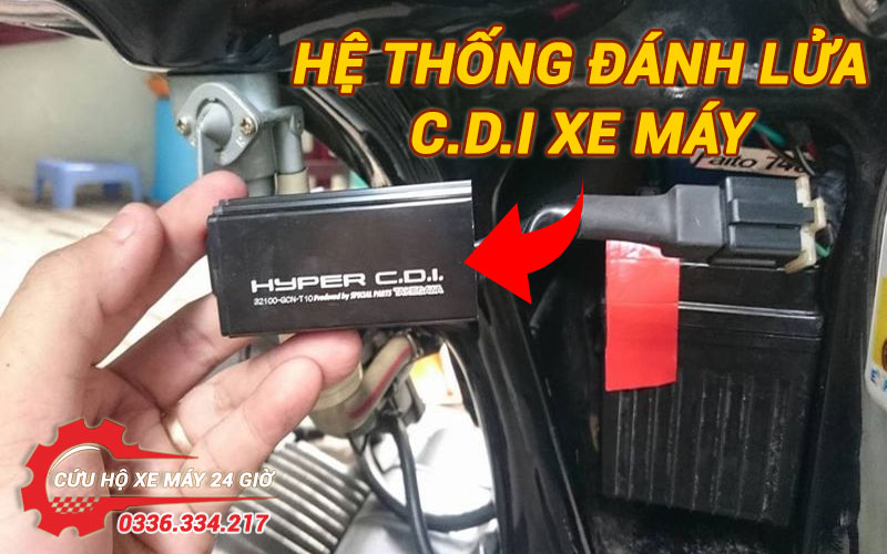 Hệ thống đánh lửa CDI xe máy