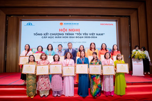 Honda Việt Nam tổng kết chương trình 'Tôi yêu Việt Nam' cấp học mầm non giai đoạn 2020-2024 ảnh 3
