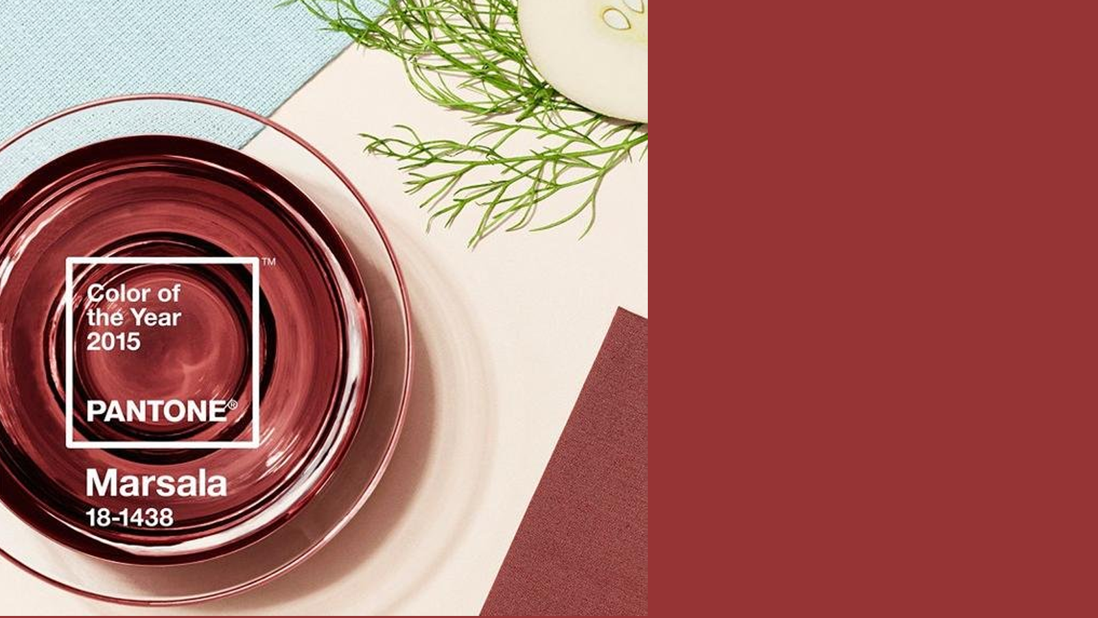 Màu sắc đại diện của năm 2015 - Marsala