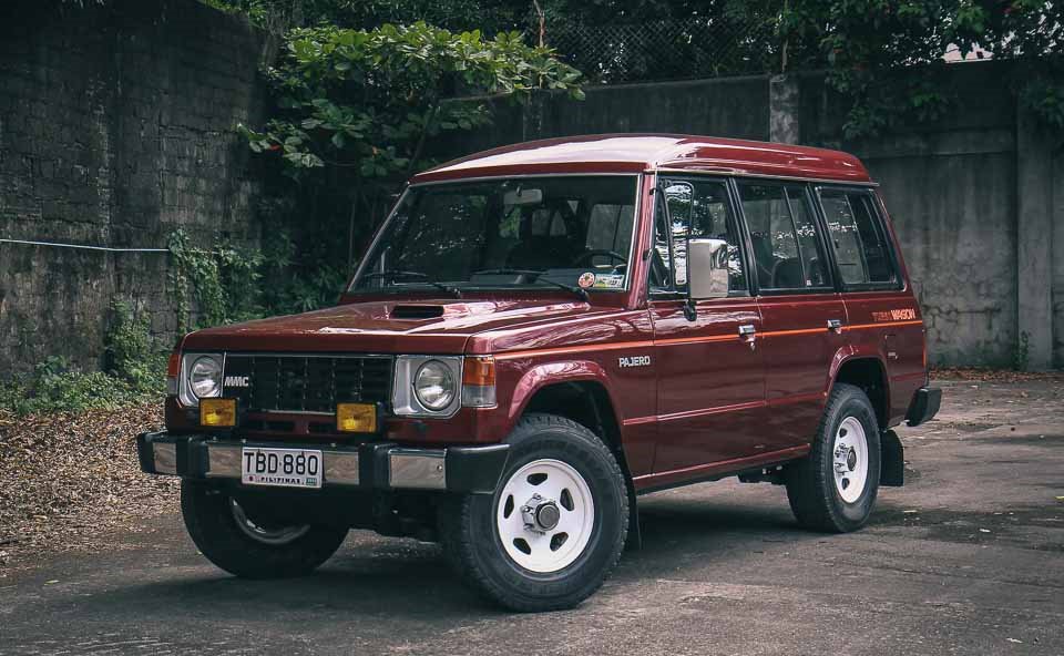 Mitsubishi Pajero thế hệ đầu tiên...