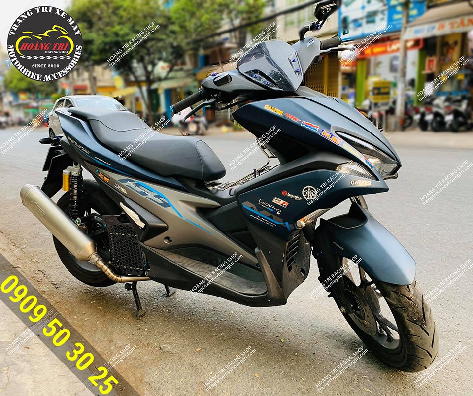 Bộ đôi cổ pô Titanium và pô 4Road cực chất