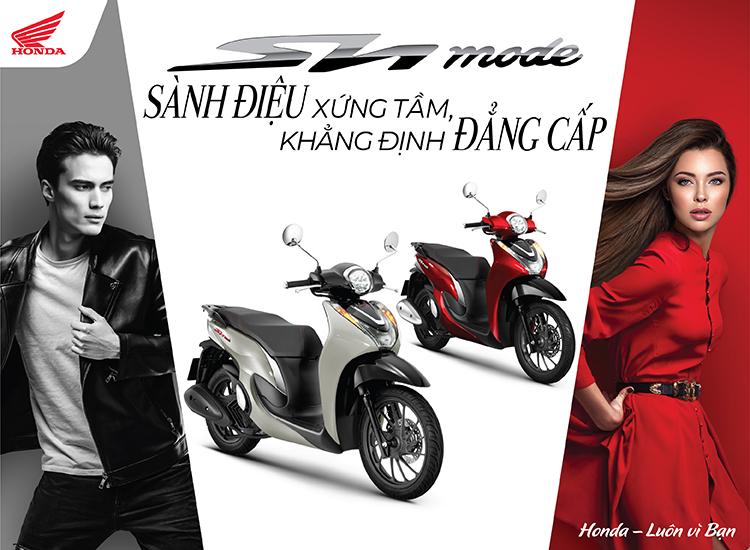 Honda Sh mode 125cc - Phiên bản tiêu chuẩn - Đỏ