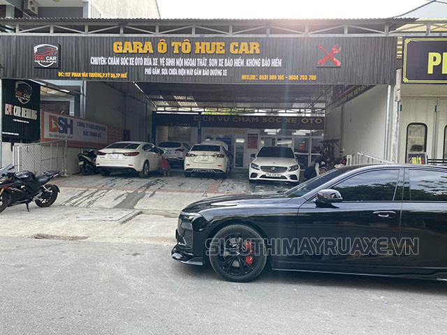 rửa xe ở huế