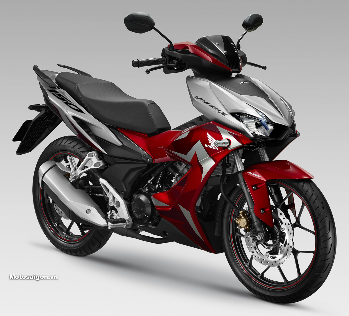 Giá xe Honda Winner X phiên bản Camo màu Đỏ bạc: 48.990.000đ